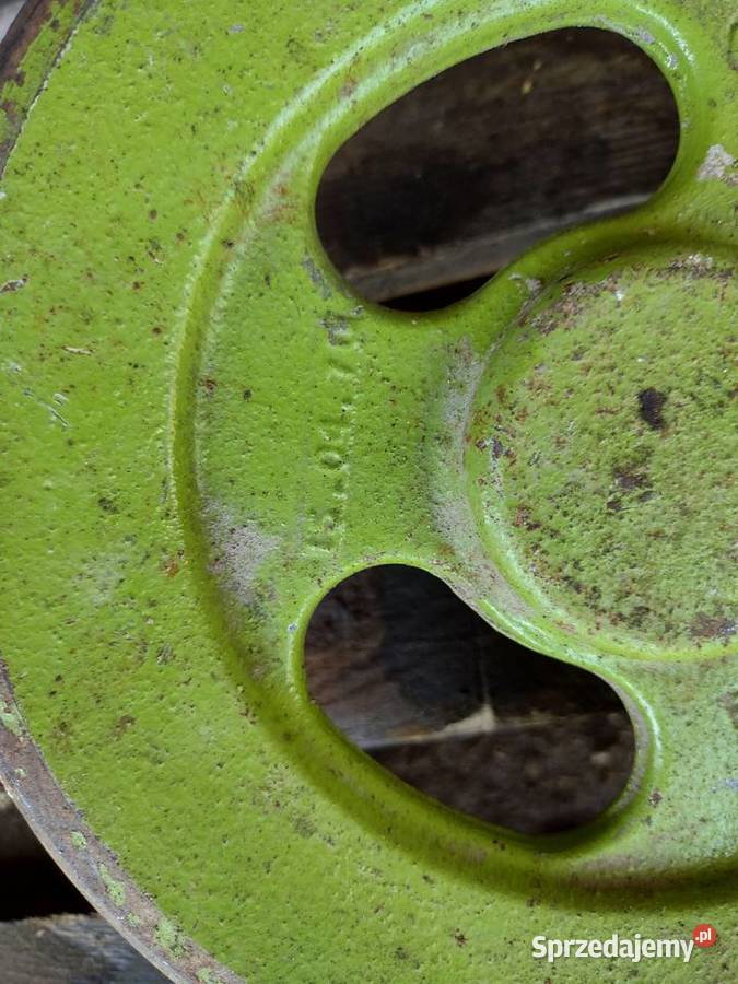 Koło pasowe kombajnu Claas małopolskie Gołcza