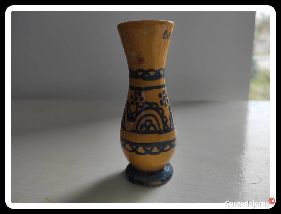 Pamiątka wazonik miniaturka Bucarest Roumanie Płock