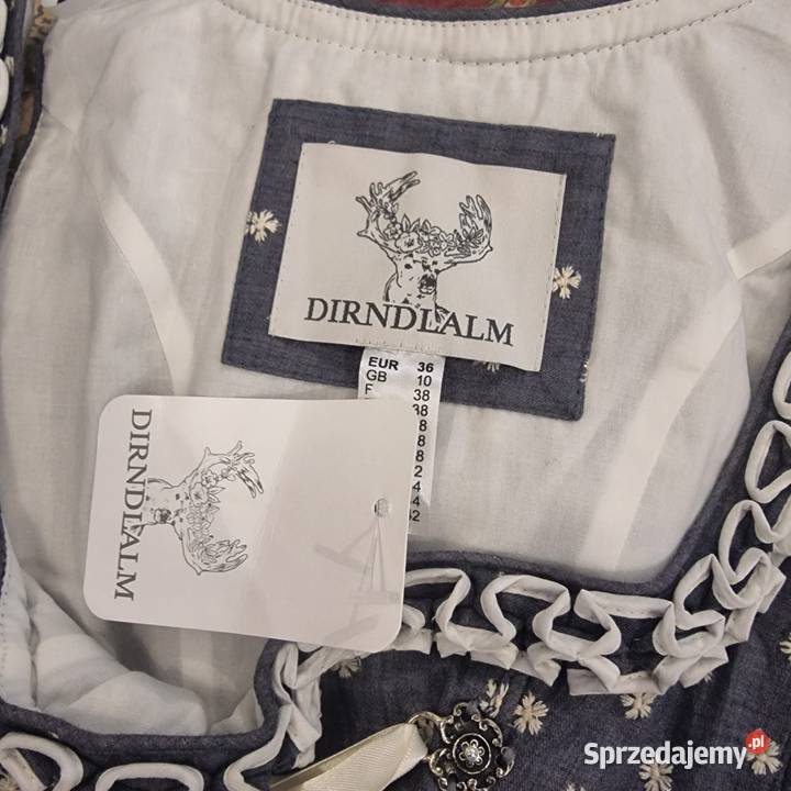 Sukienka bawarska Dirndlalm S małopolskie Kraków