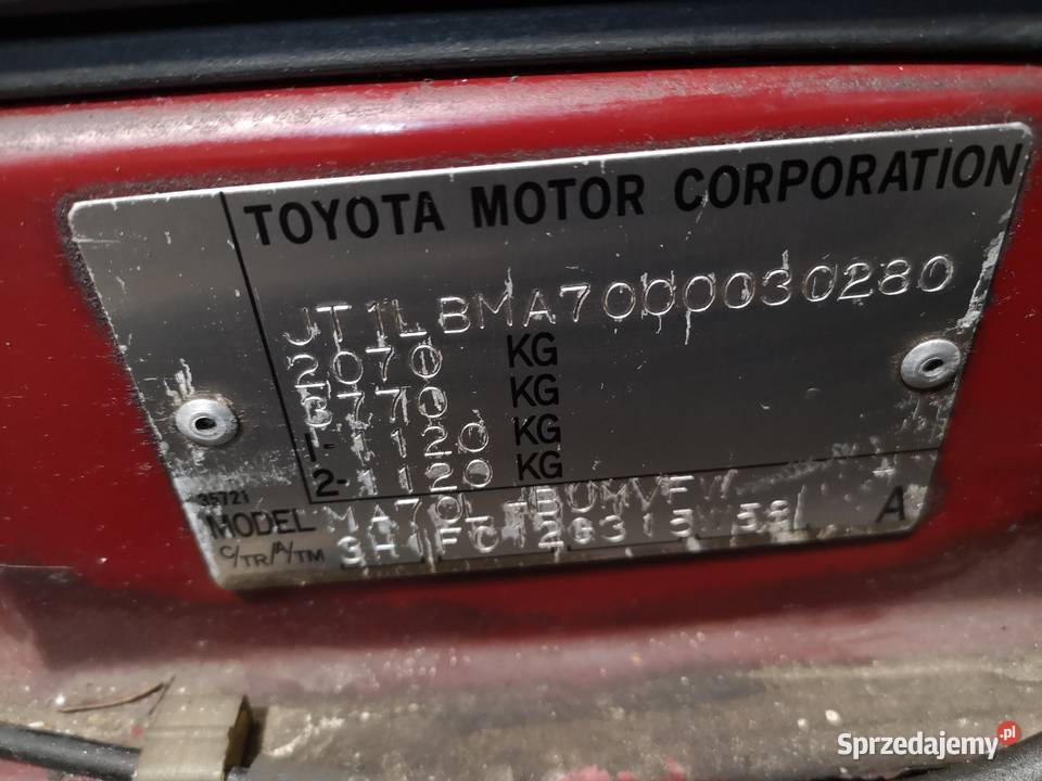 TOYOTA Supra MKIII 30i 204 86r Manualna Skrzynia Rytel sprzedam
