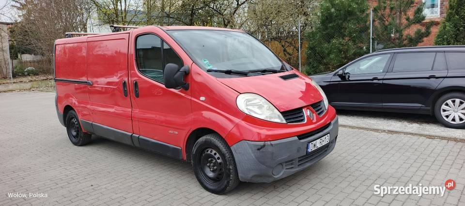 Renault Trafic Long 2009 2000cm3 Samochody dostawcze dolnośląskie Wołów