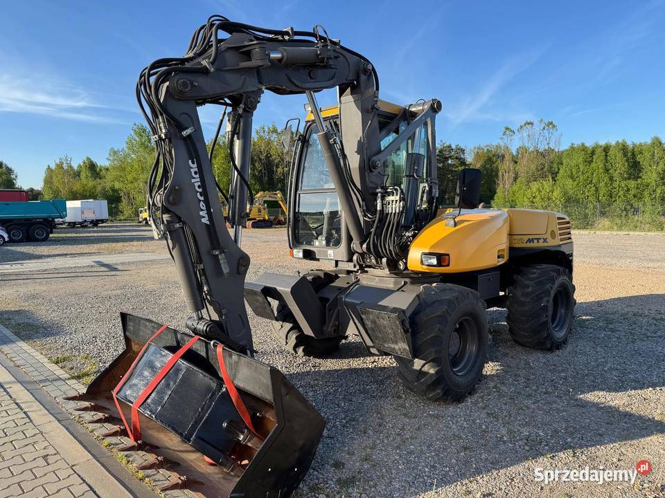 Mecalac 12 MTX 9260 Koparko Ładowarka świętokrzyskie Skorzeszyce