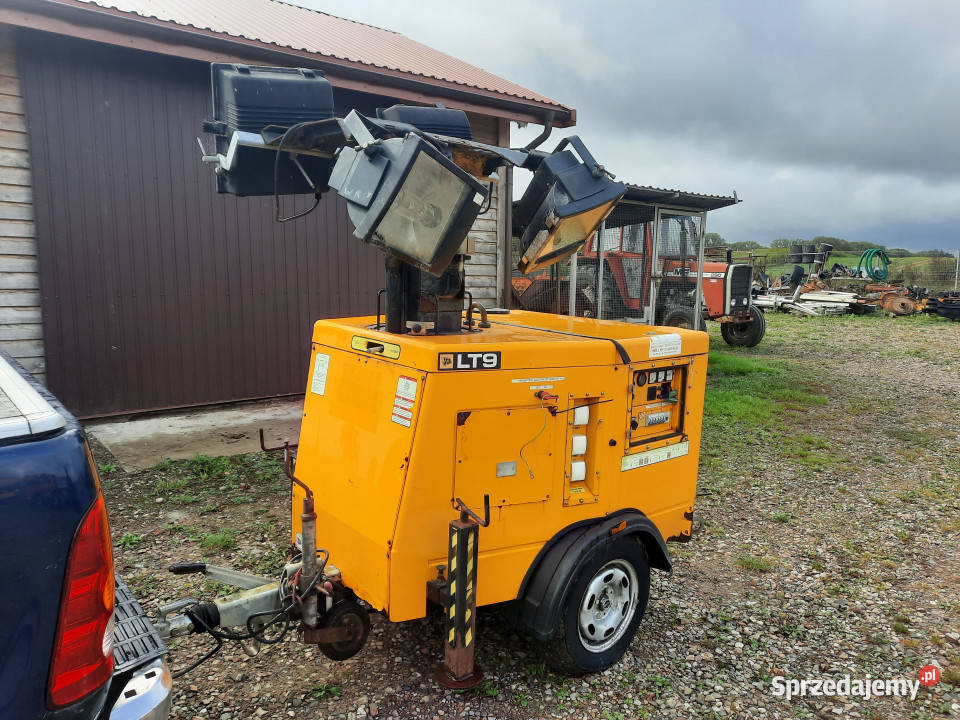 Agregat prądotwórczy JCB LT9 64 kW z wieża VAT marża podlaskie Augustów