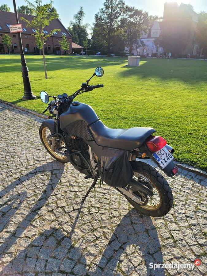 Transalp 600 1997 custom scrambler Honda Wrocław