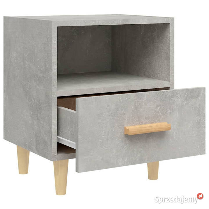 Szafki nocne 2 szarość betonu 40x35x47 WM812015