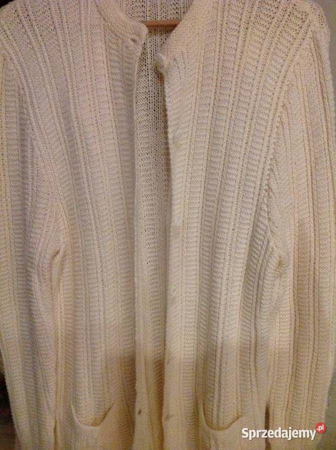 Sweter Rozpinany Kardigan Damski Dziergany ML Nowa Sól