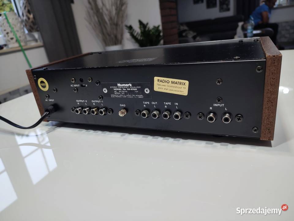 Numark korektor graficzny vintage Wieże i miniwieże Leżajsk