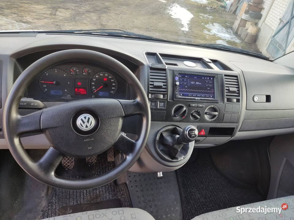 Volkswagen Transporter T5 19Tdi Klimatyzacja Bez 86KM Suraż