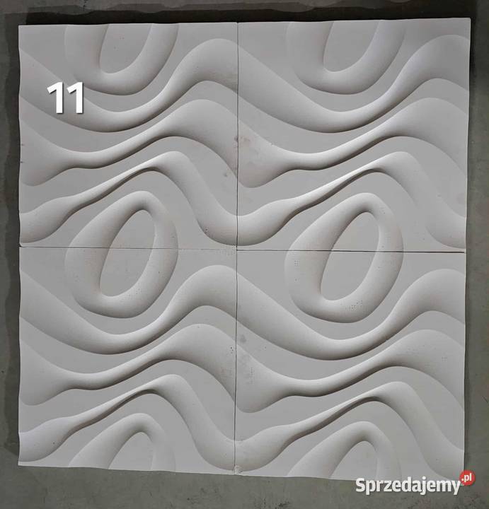 WYPRZEDAŻ Dekoracyjne płytki gipsowe 3d na