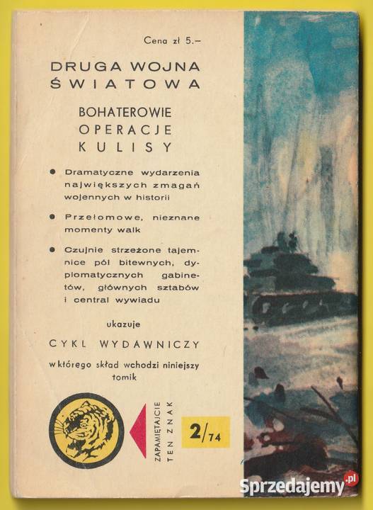 ŻÓŁTY TYGRYS BRYGADA WILKÓW 1974 Łódź sprzedam