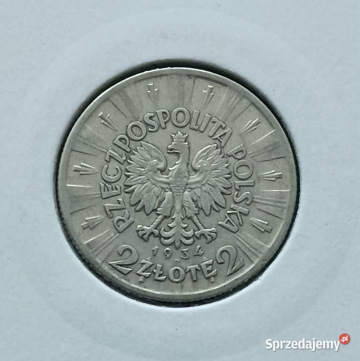 2 złote J Piłsudski 1934 r 2 Konin