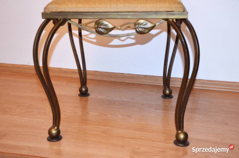 Krzesło kute ciężkie 125 metaloplastyka Włochy Koszuty sprzedam