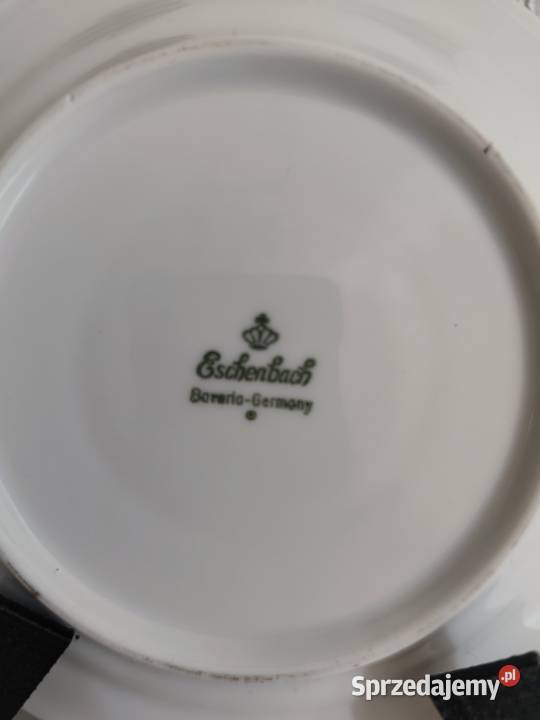 Spodek Eschenbach Venedig Perlrand Vintage Lata Poddębice