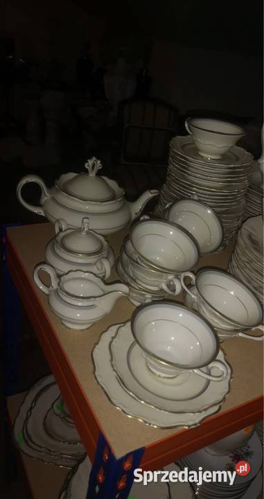 Serwis do herbaty Karlskrona Szwecja Na 12 osób Gdańsk sprzedam