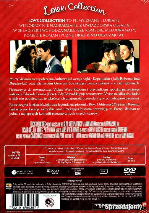 PRETTY WOMAN LOVE COLLECTION 1 płyta Kultura i Rozrywka wielkopolskie