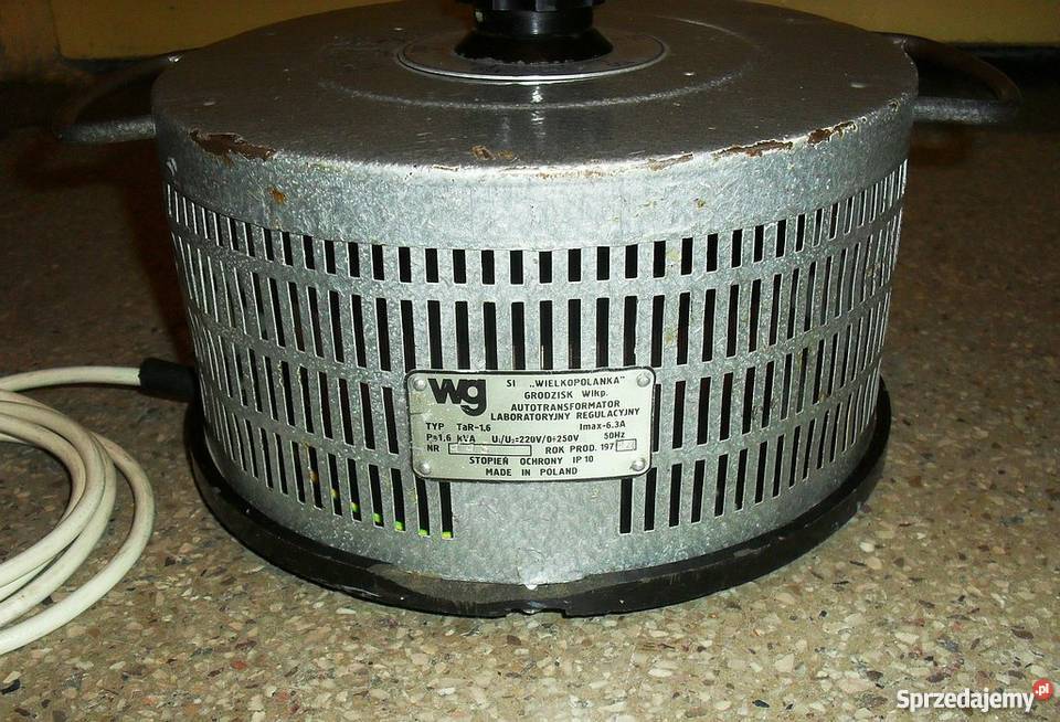 Autotransformator laboratoryjny TaR16 0250V 63A śląskie Gliwice sprzedam