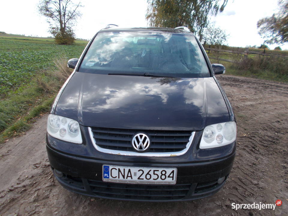 Vw Touran 20 tdi diesel Żnin sprzedam