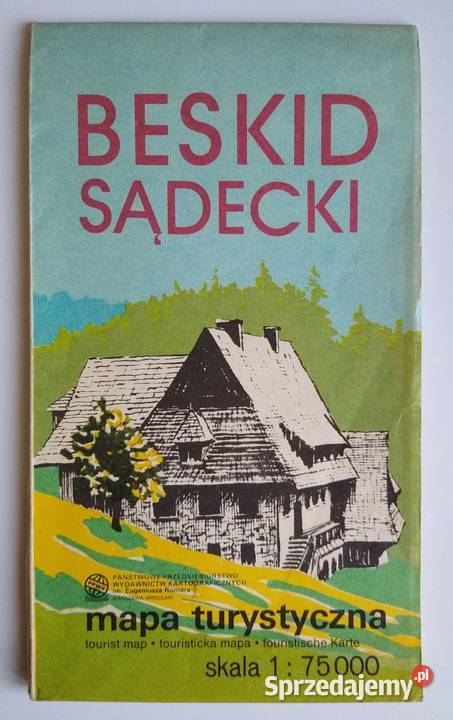Mapa Beskid Sądecki Gdańsk