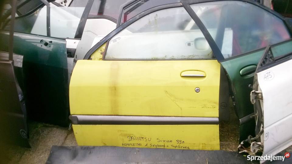 DAIHATSU SIRION DRZWI PRAWE PRZÓD KPL LEWE Wrocław