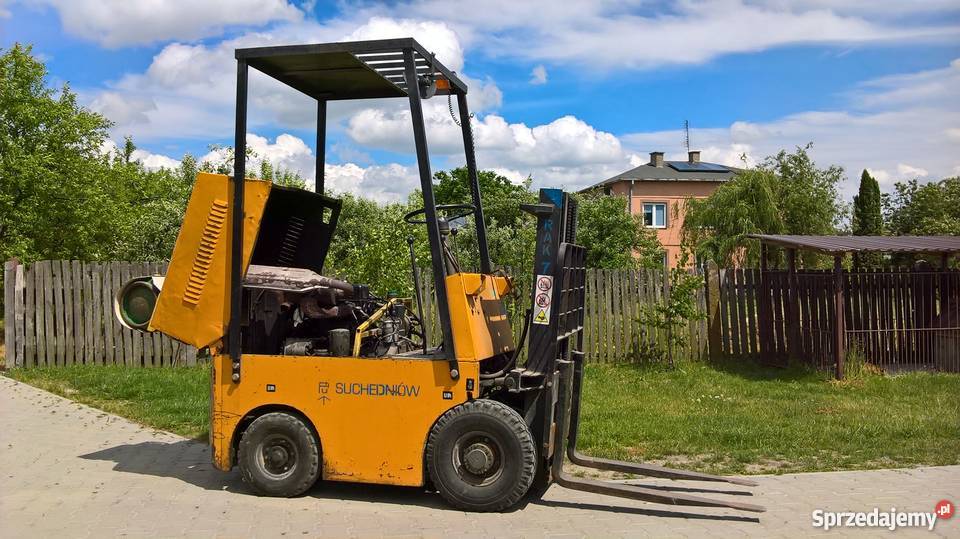 Wózek widłowy RAK 7 instalacja gazowa gaz Kowiesy
