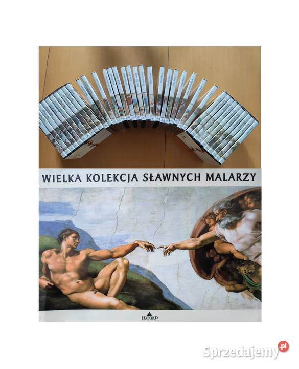 Wielka Kolekcja Sławnych Malarzy Oxford dvd lektor świętokrzyskie Kielce
