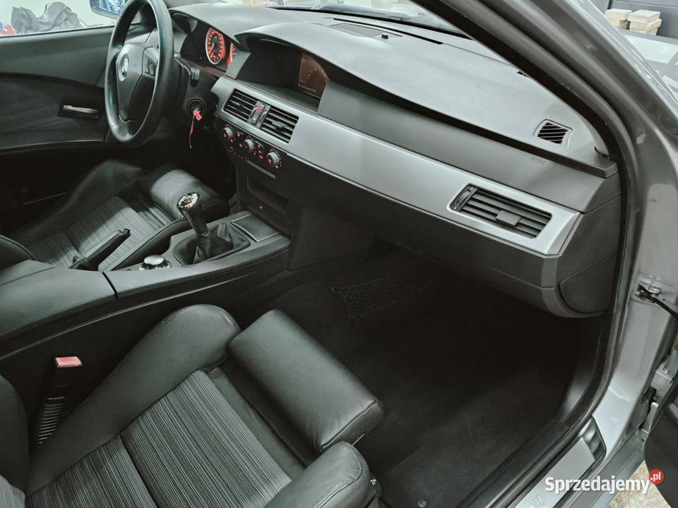 BMW E60 525d M57manual bez rdzy ładny Seria 5 Starogard Gdański