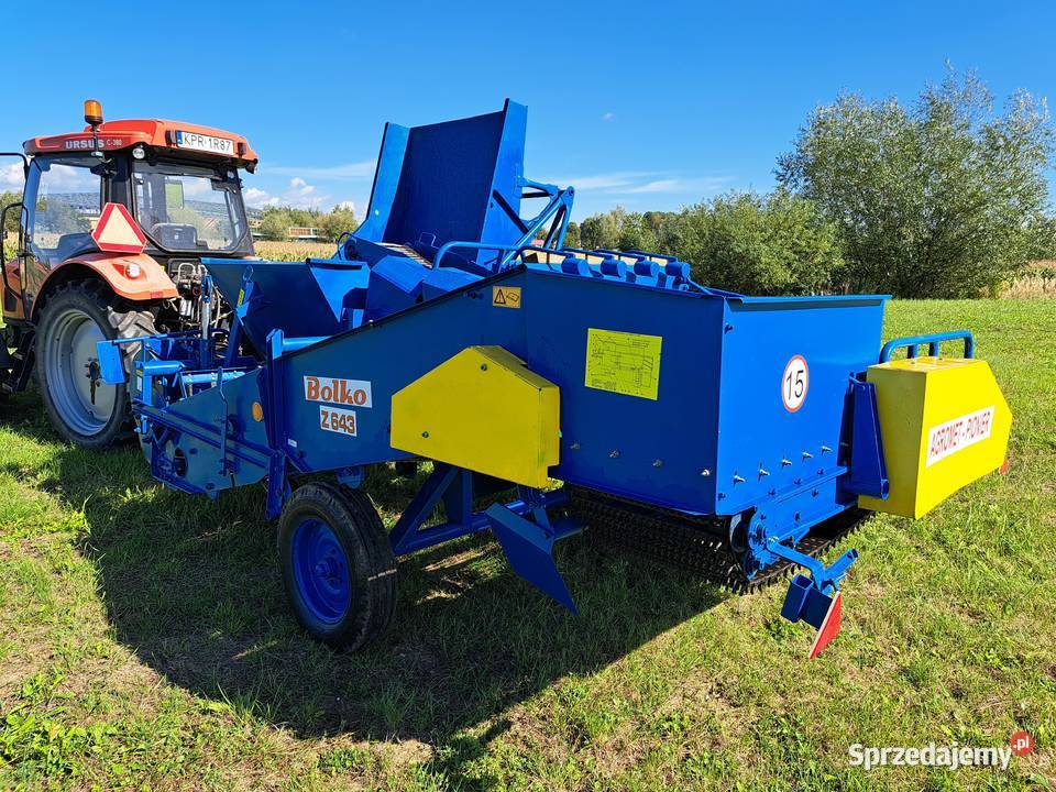 Kombajn do ziemniaków Bolko Z643 stan ndb Do ziemniaków i warzyw małopolskie
