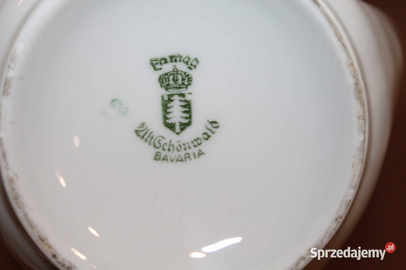 Porcelanowy dzbanek Schnwald Bawaria 532 Szczecin