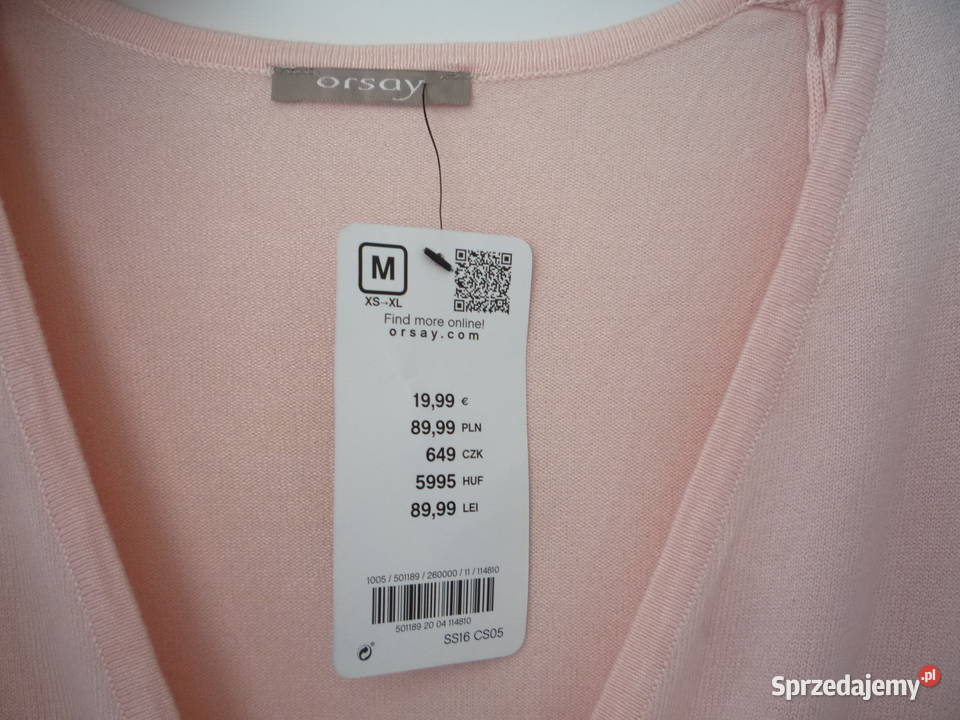 Nowa Orsay 38M Morelowa Piękna bluzka dzianinowa zachodniopomorskie
