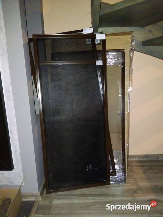 Moskitiera gotowa NOWA kolor orzech Słupca