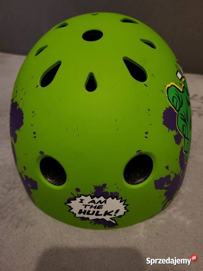 Kask Rowerowy Dziecięcy HULK Avengers M 5256 EN Rowery i akcesoria Warszawa sprzedam