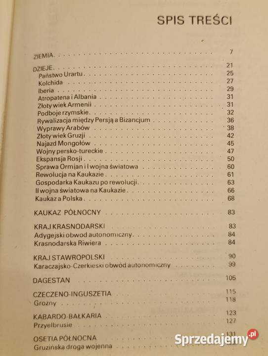 Grażyna i Andrzej Miłoszowie KAUKAZ Rok wydania 1979 Siedlce