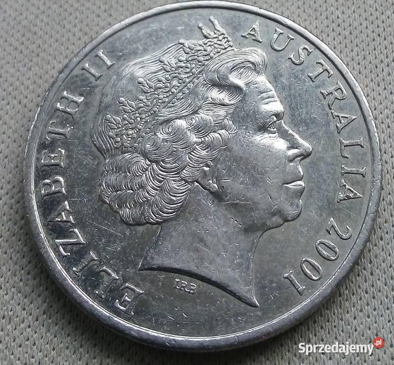 AUSTRALIA20 CENTS2001 r OKOLICZNOŚCIOWA
