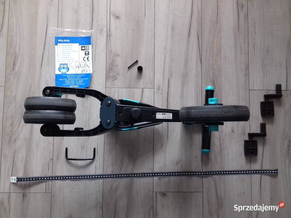 Rower 3w1 biegowy z pedałami Milly Mally Optimus 3kg Bydgoszcz