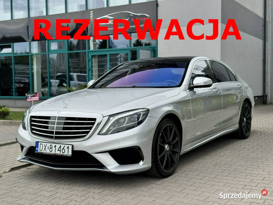 Mercedes S 63 AMG Long Pełne wyposażenie nowy małopolskie