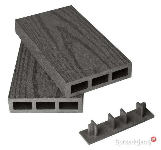 Sztacheta kompozytowa komorowa 80x20 struktura Pozostałe