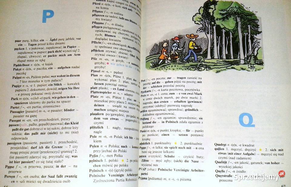Ilustrowany słownik dzieci niemieckopolski Chełm