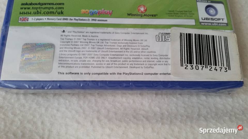 Top Trumps Adventures vol 2 Dogs Dinosaurs 2 3+ Puławy