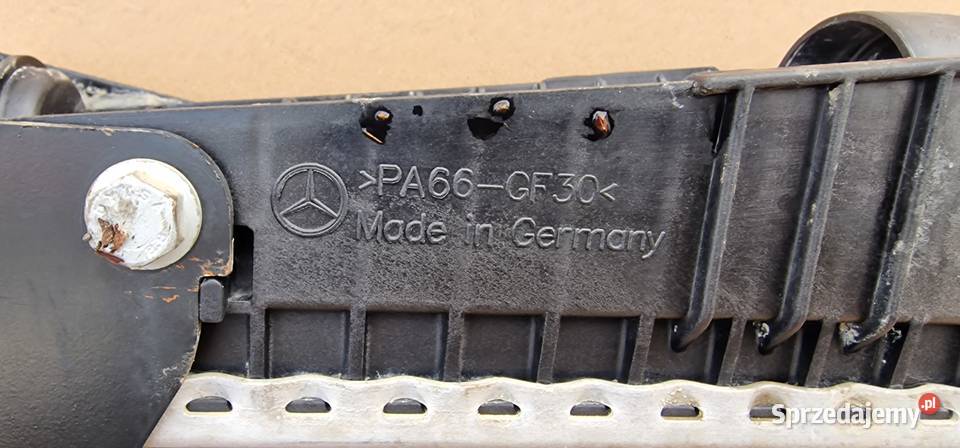 MERCEDES ACTROS MP1 MP2 MP3 CHŁDNICA CIECZY WODY Bieleń sprzedam