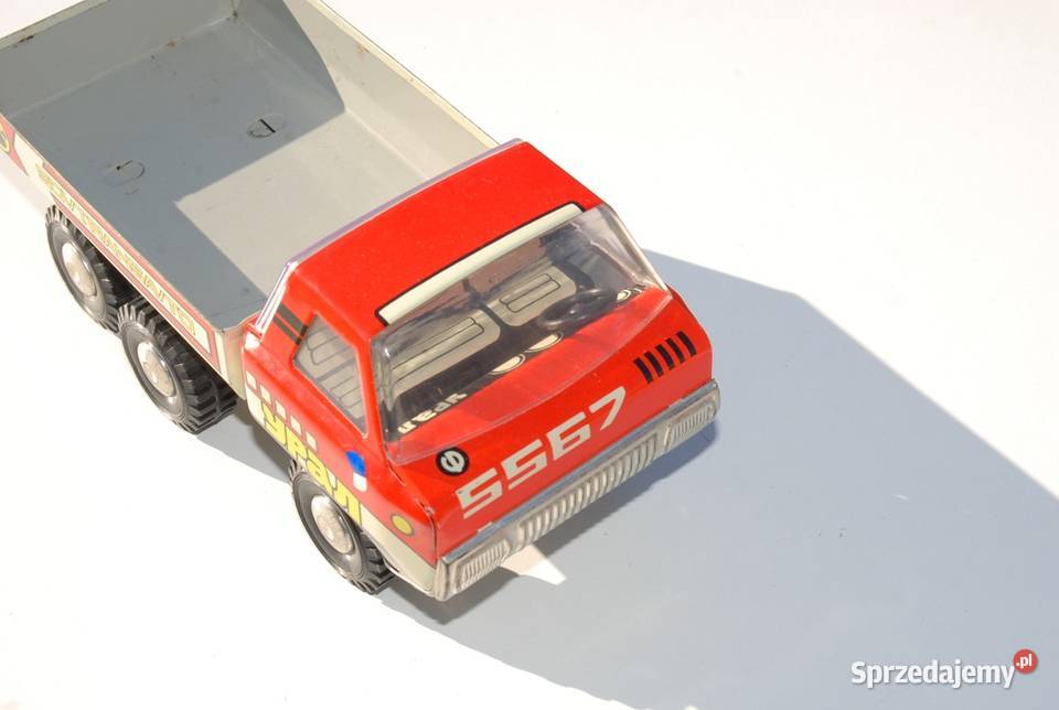 Stara zabawka samochód metalowy Ural USSR antyk Cieszyn sprzedam