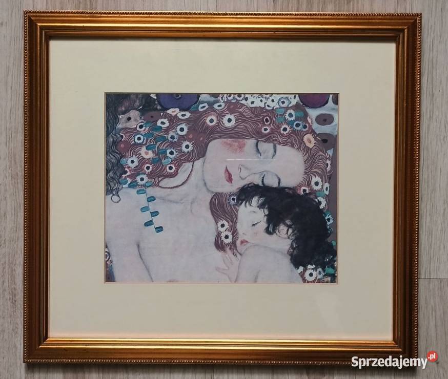 Reprodukcja Gustava KlimtaLe tre eta della Donna Jawor