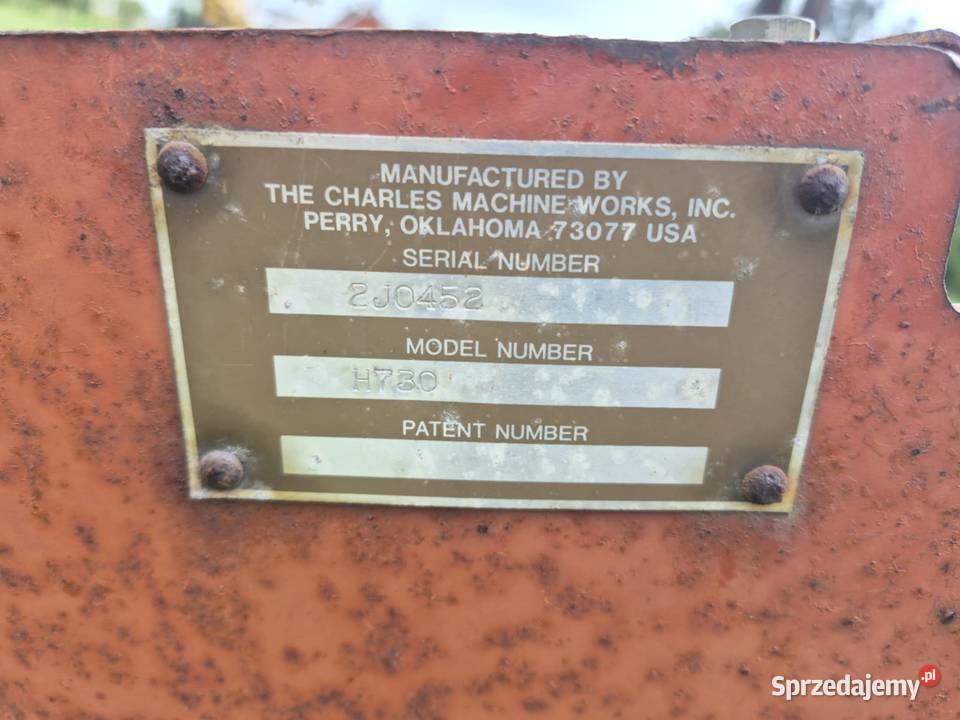 Wibrator Pługoukładacz Ditch Witch H730 Ciechanów
