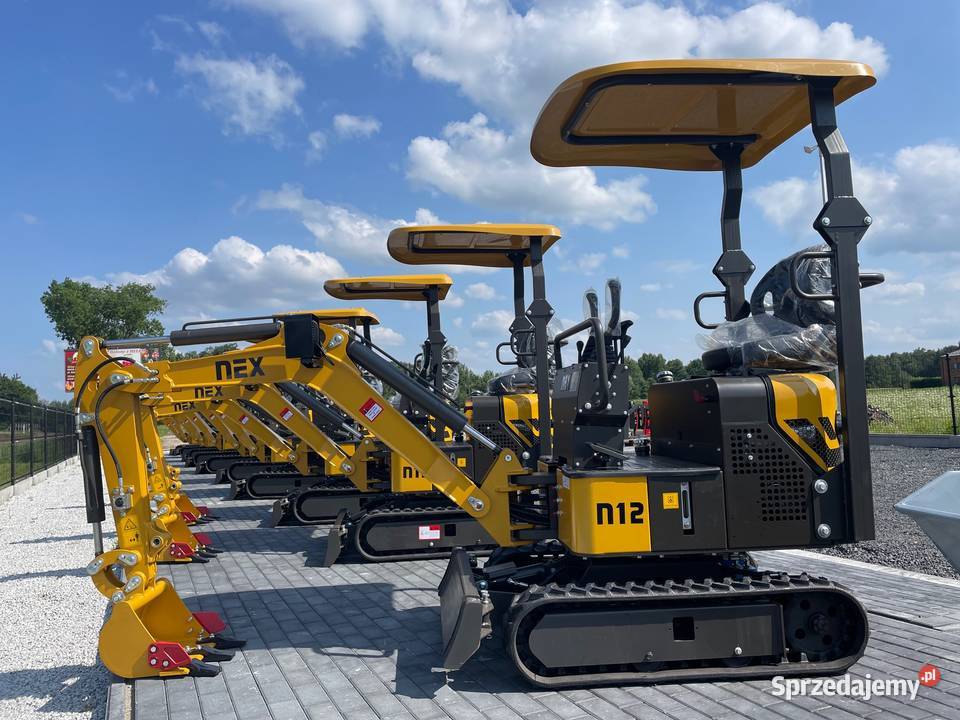 NEX N12 Long YANMAR Osprzęt mini koparka NOWA Halinów