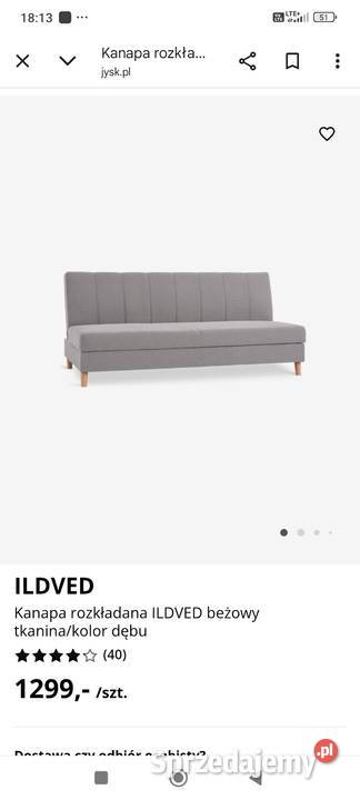 Sofa ildved Dom i Ogród Szczecin sprzedam