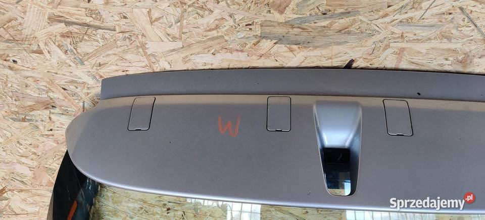 TYLNA KLAPA TYŁ POKRYWA GABAŻNIKA TYŁ SZYBA Rudziniec