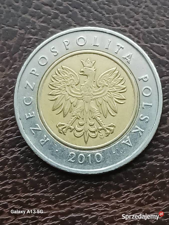 5 Złotych 2010 r Destrukt sprzedam