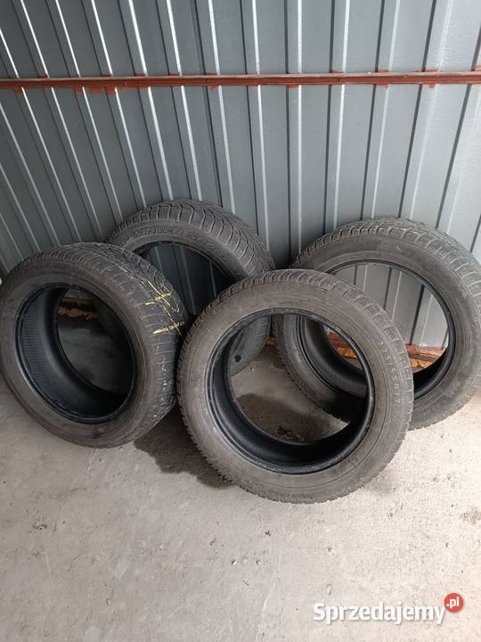 Opony zimowe Dunlop 225x55R17 4 zima małopolskie Olszyny