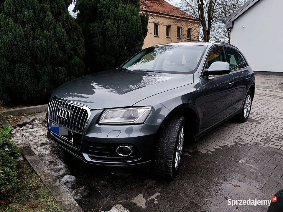 AUDI Q5 20TDI 177 Quattro 4x4 DSG automat LED wielofunkcyjna kierownica Nowy Sącz