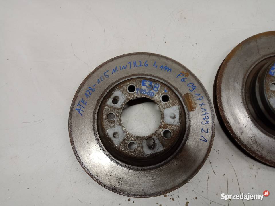 BMW E38 TARCZE Hamulcowe ATE przód 316MM 6757753 kujawsko-pomorskie Bydgoszcz