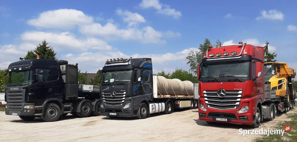 TRANSPORT NISKOPODWOZIOWY MASZYNY KONSTRUKCJE